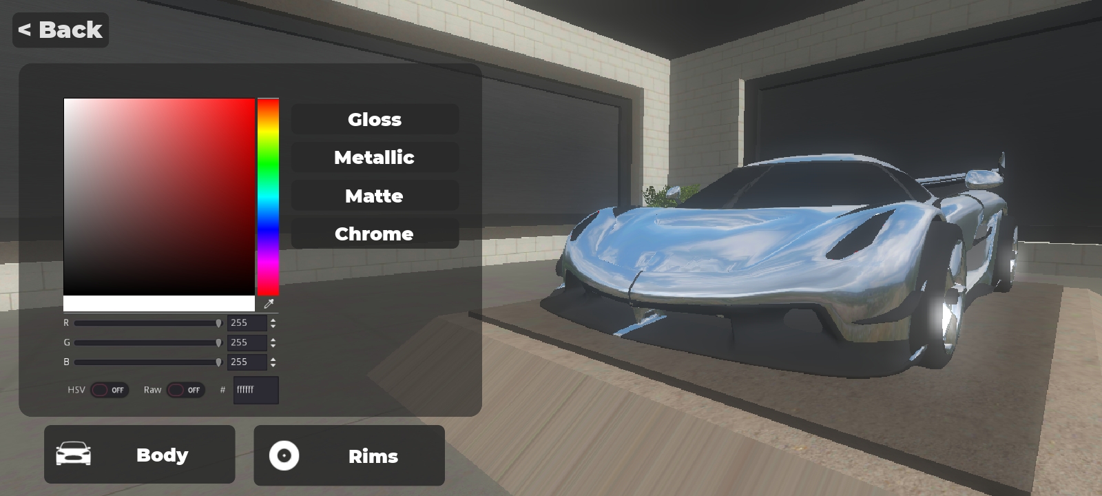 ThunderRush car customization