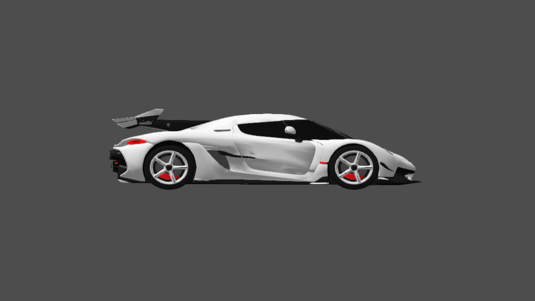 ThunderRush white car render