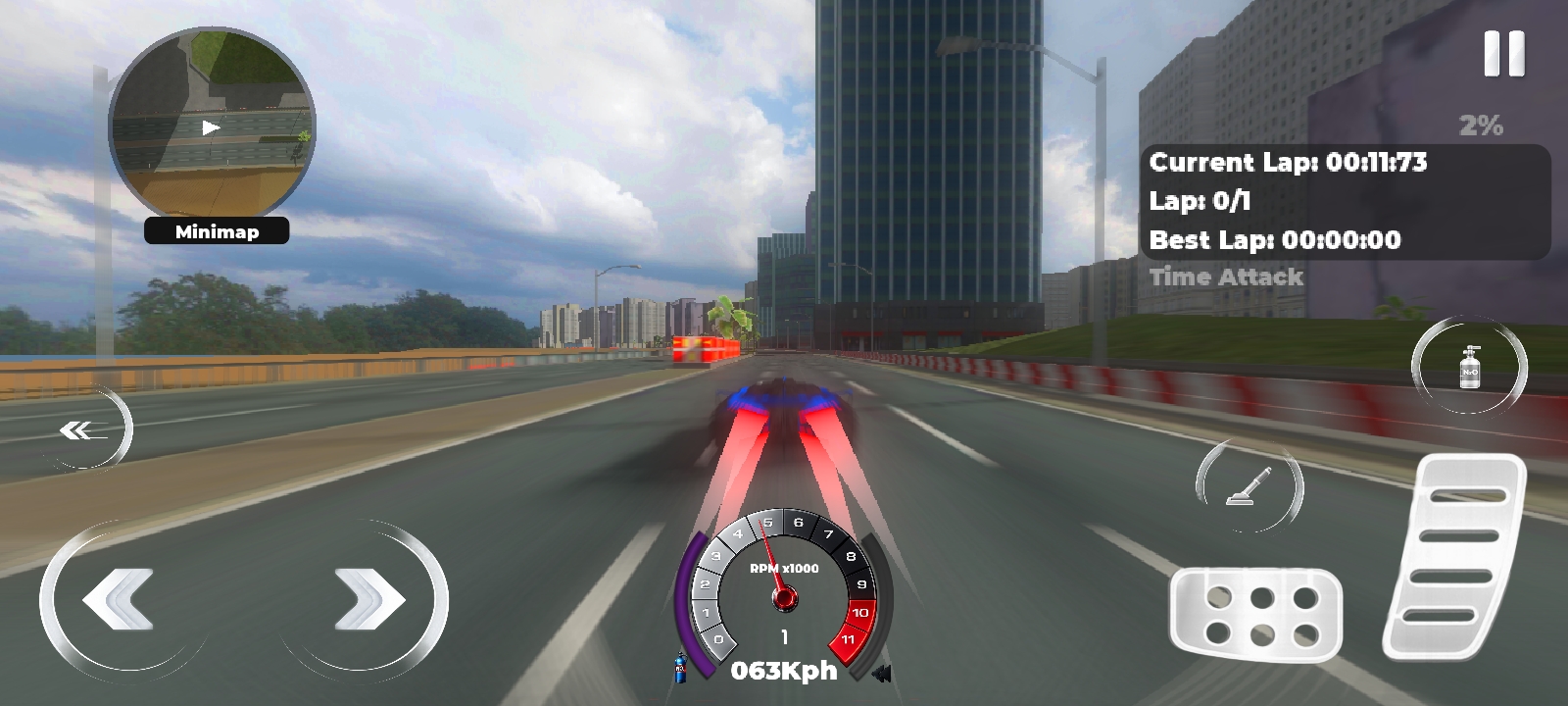 ThunderRush Time Attack gameplay