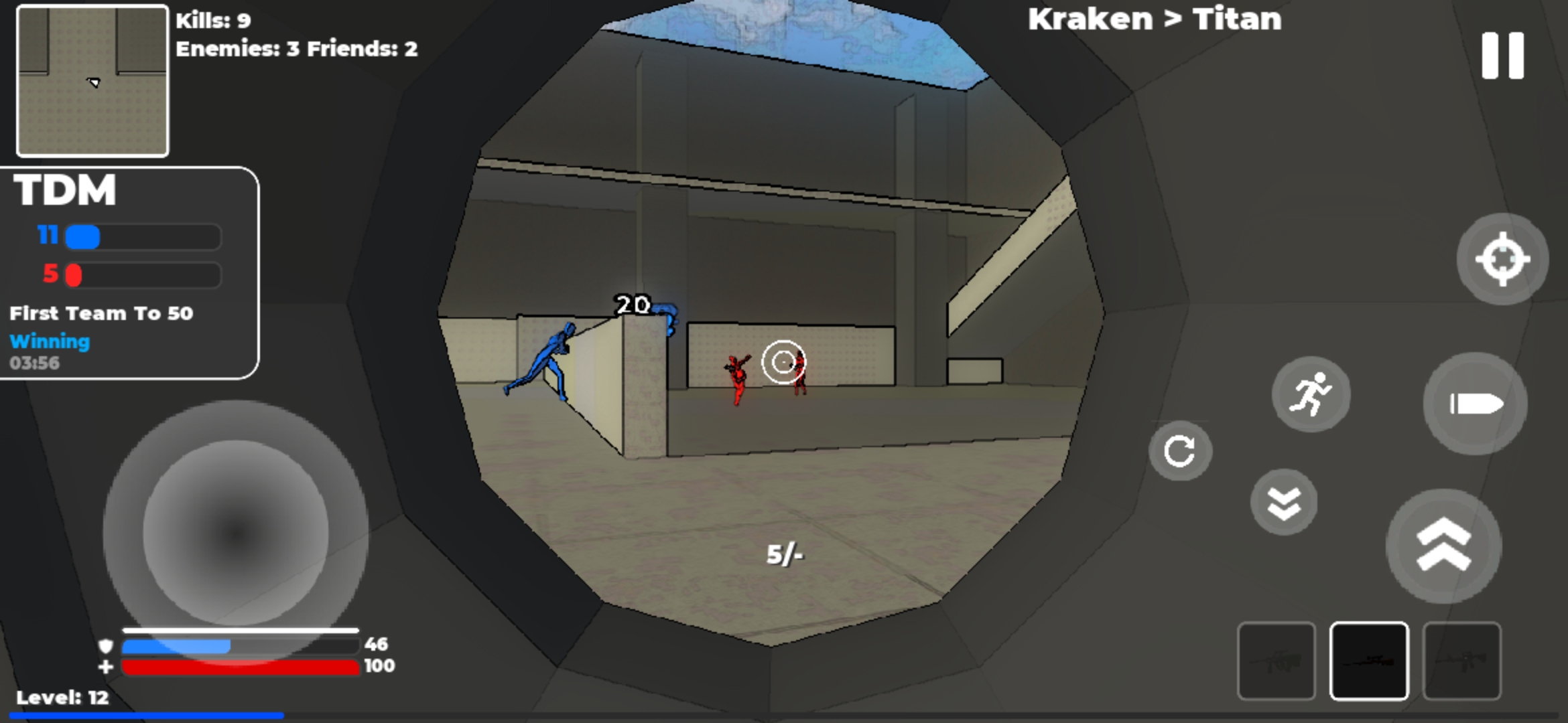 VelocityVentures Team Deathmatch gameplay